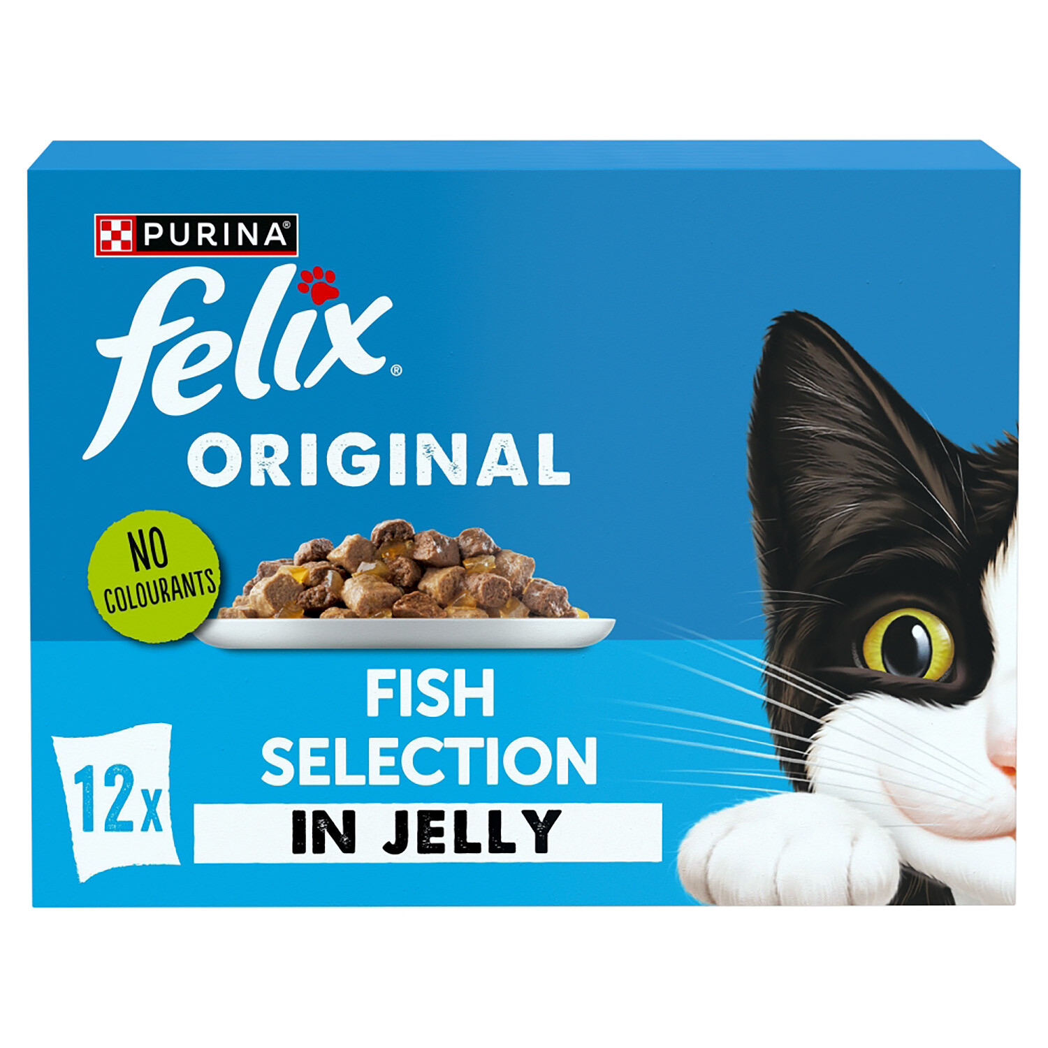 Felix Adult Wet Cat Food - 12 / Fish Selection Image