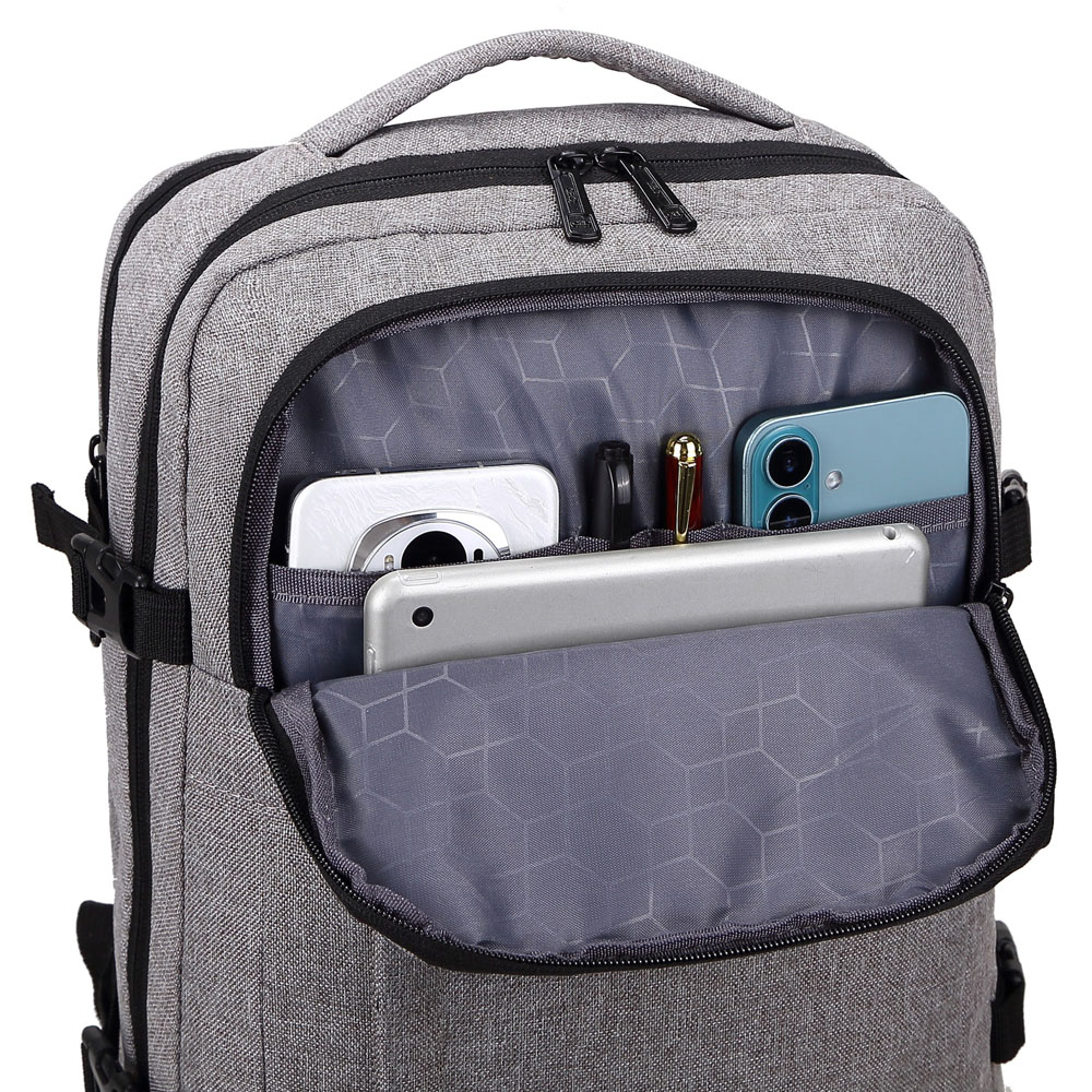A2B 27L Grey EasyJet Underseat Cabin Backpack Image 8