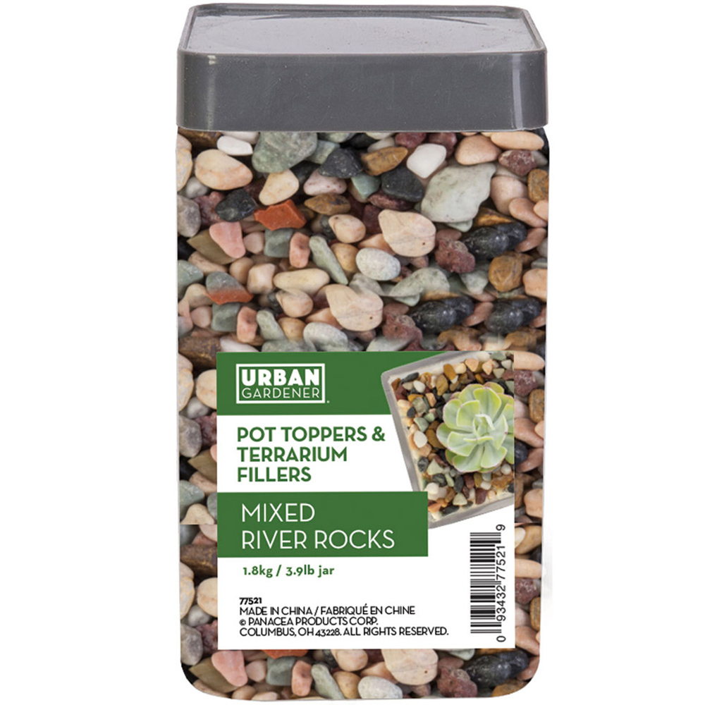 Urban Gardener Mixed River Rock Chippings 1.8kg Image 1