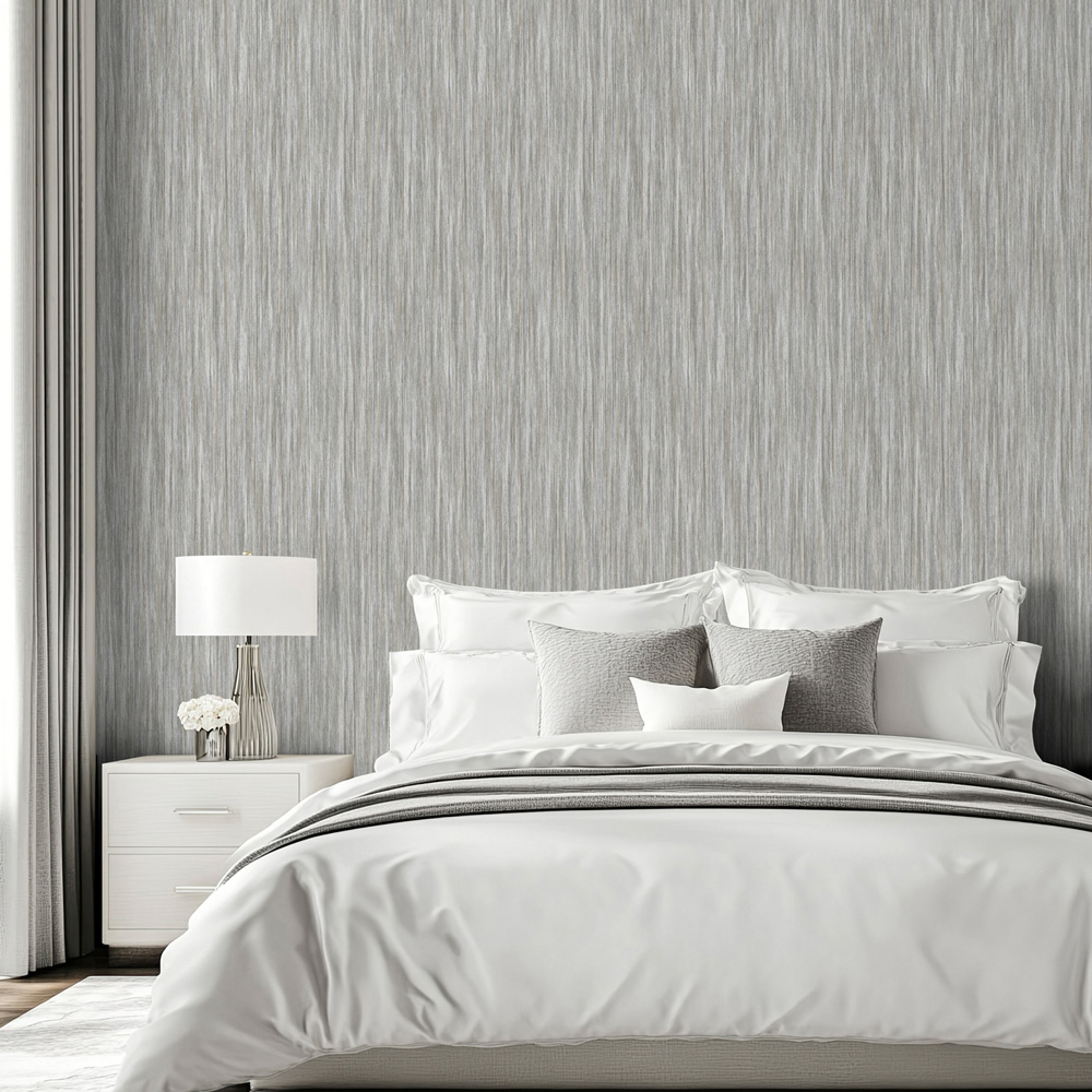 Muriva Theon Texture Grey Wallpaper Image 5