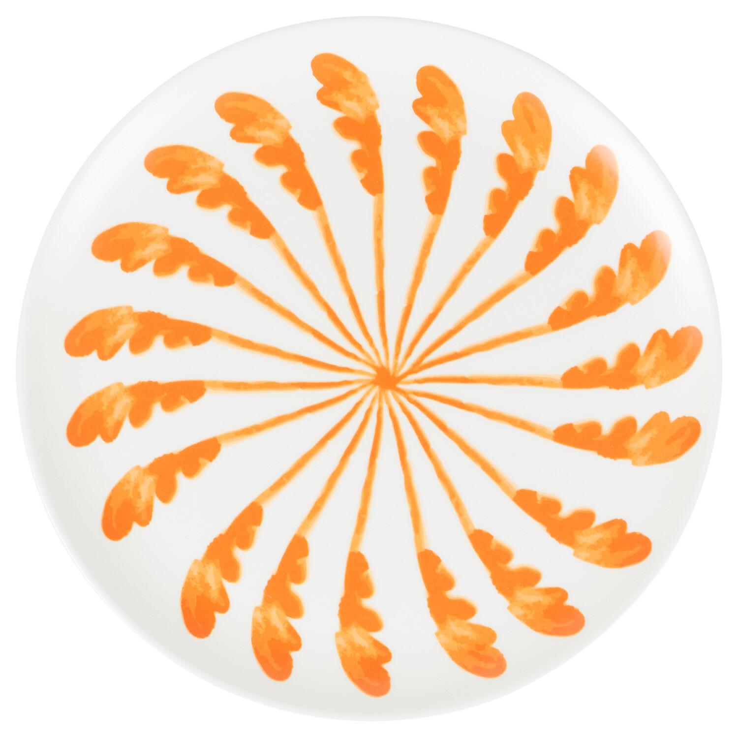 Pack of 4 Sahara Brights Spiral Melamine Plates Side Plate Image 2