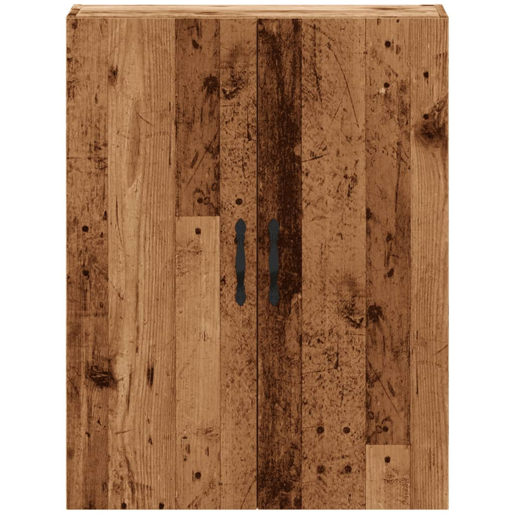 vidaXL 2 Door Old Wood Wall Mounted Cabinet Image 4