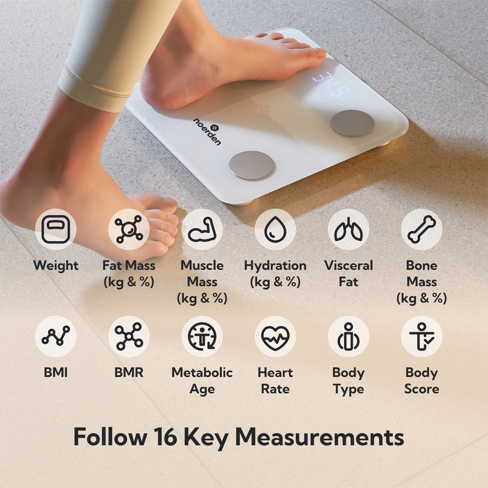 Noerden Minimi Plus White Smart Scale Image 9