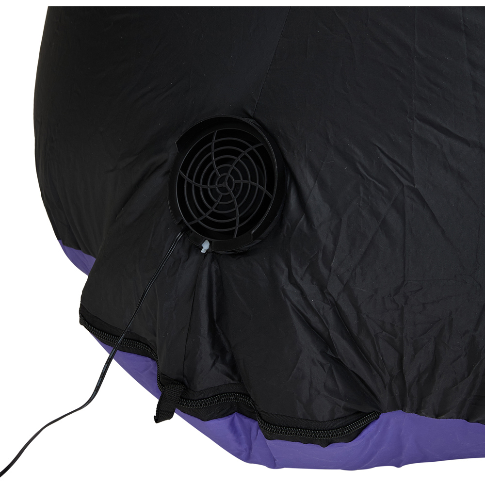 Living and Home Multicolour Inflatable Grim Reaper with Built-in Lights Halloween Decoration 9ft Image 3