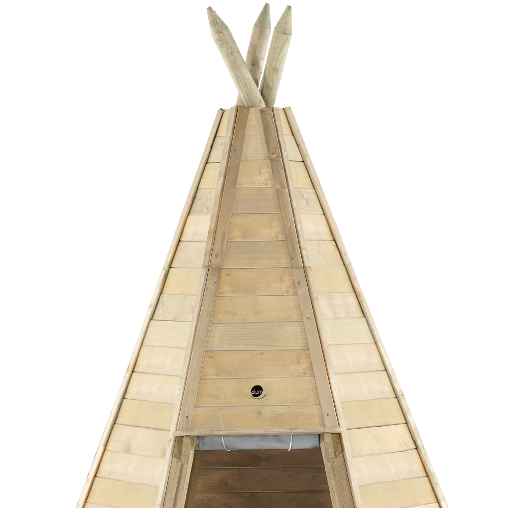 Plum Play Great Teepee Wooden Hideaway Image 3