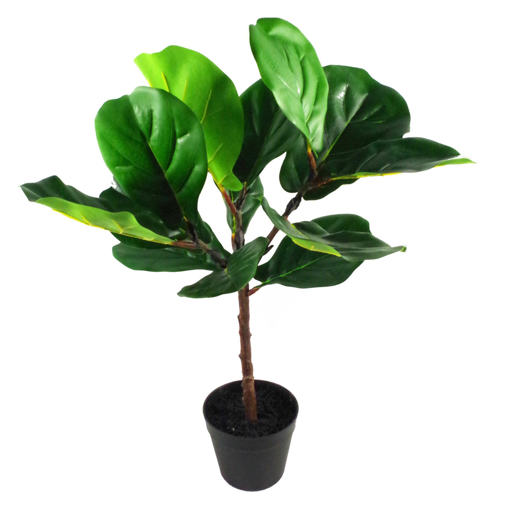 Leaf Fiddle Fig Artificial Plant Pot 60cm Image 3