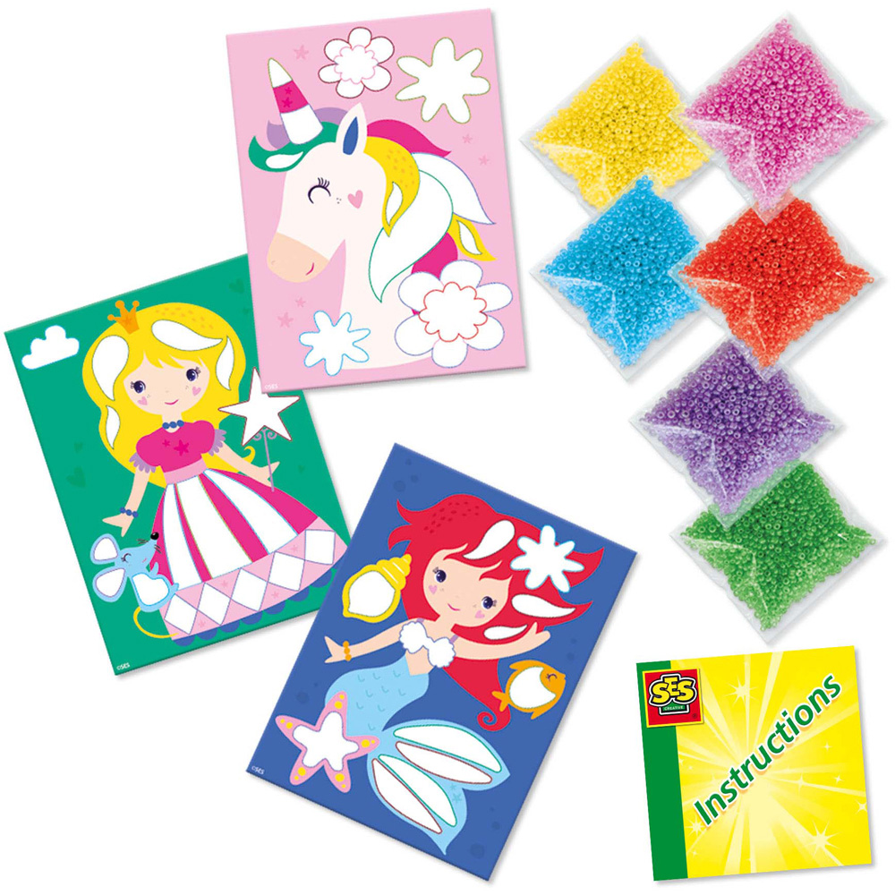 SES Creative Glass Beads Picture Set Image 2