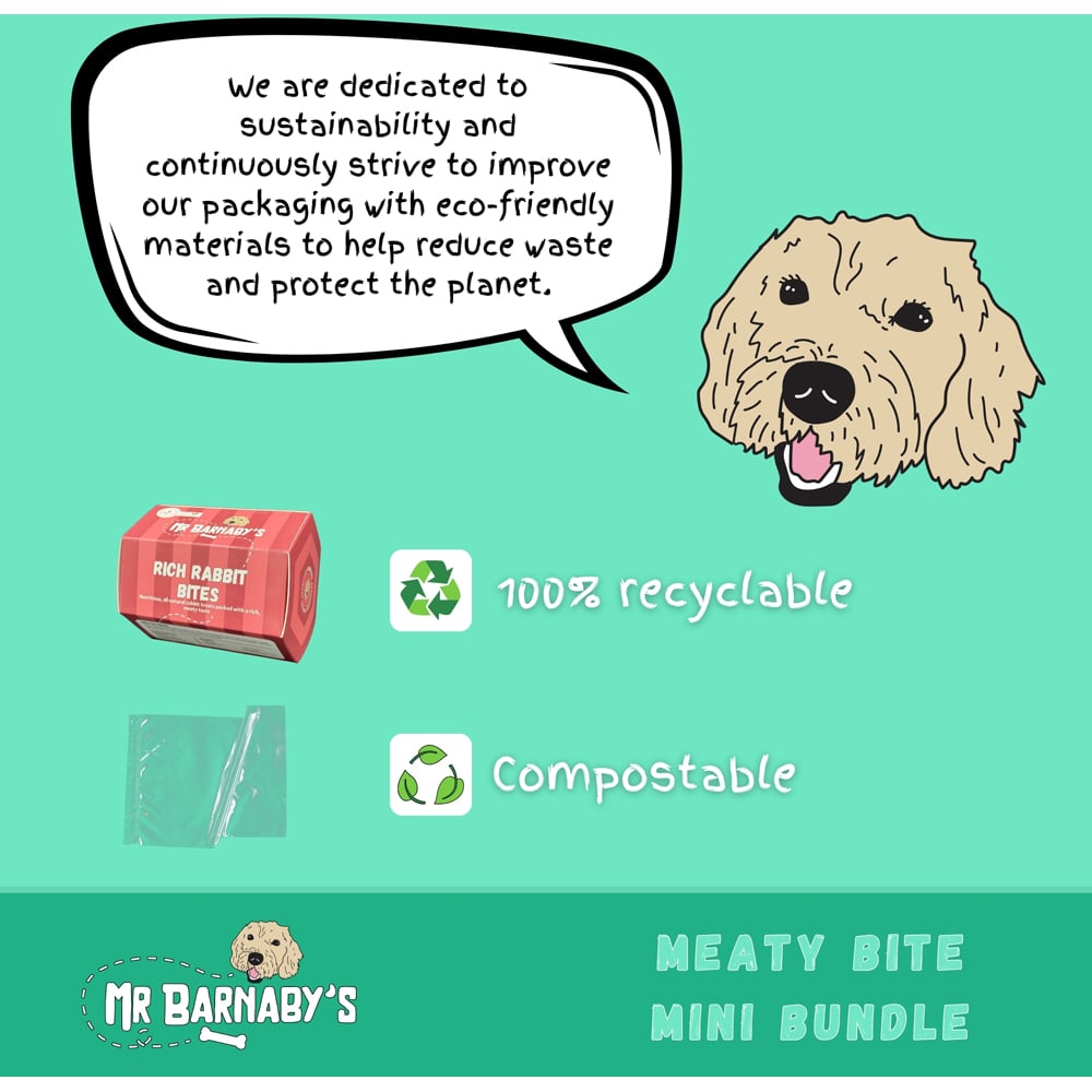 Mr Barnaby's Meaty Bite Mini Dog Treats Bundle 2 Pack Image 7