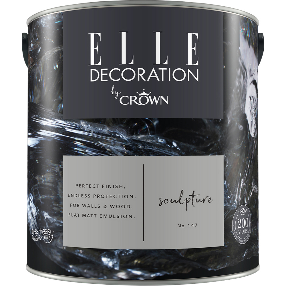 Elle Decoration Sculpture 147 Flat Matt Emulsion Paint 2.5L Image 2