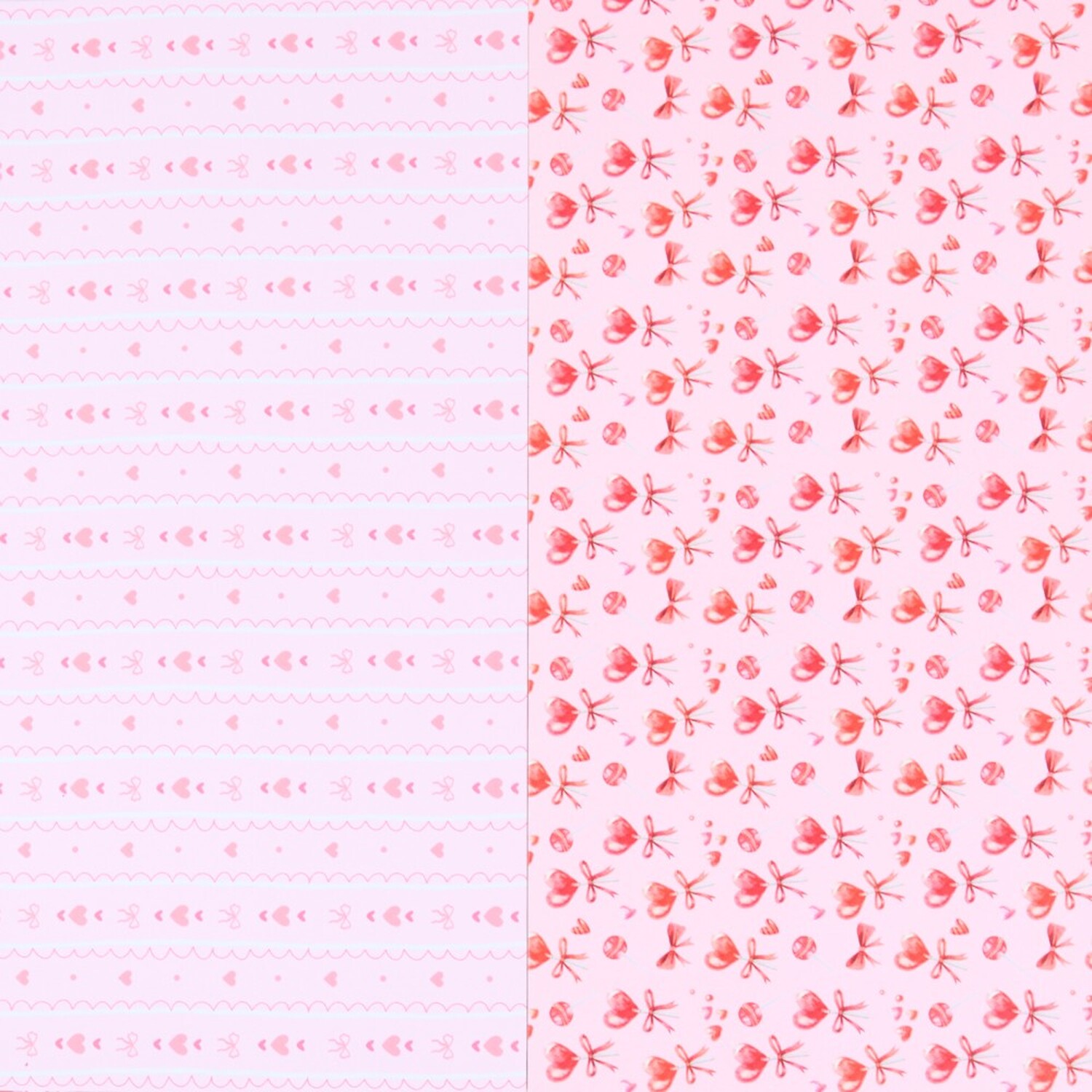 With Love Designer Paper Pad Pink Image 3