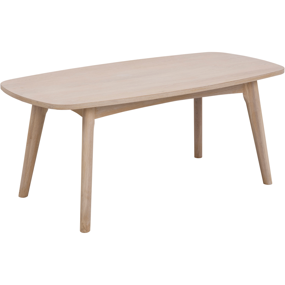 Florence Marte White Oak Coffee Table Image 2