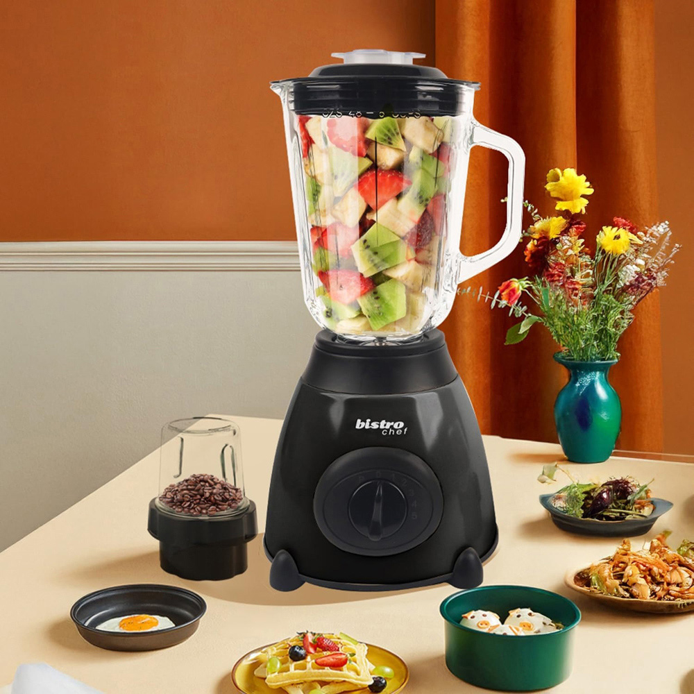 Alivio Bistro Chef 2-in-1 Black Mixer Blender 850W Image 6