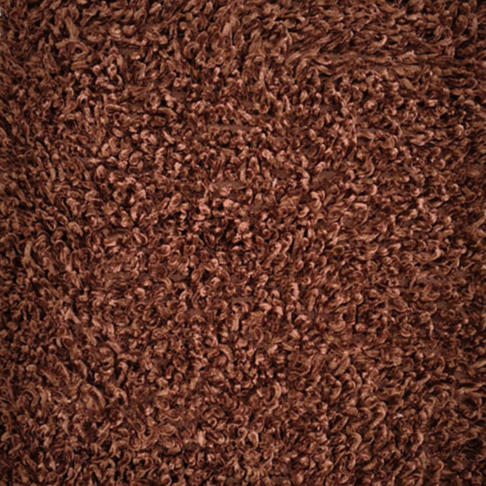 Rapport Home Oxford Brown Shaggy Super Absorbent Rug 88 x 55cm Image 3