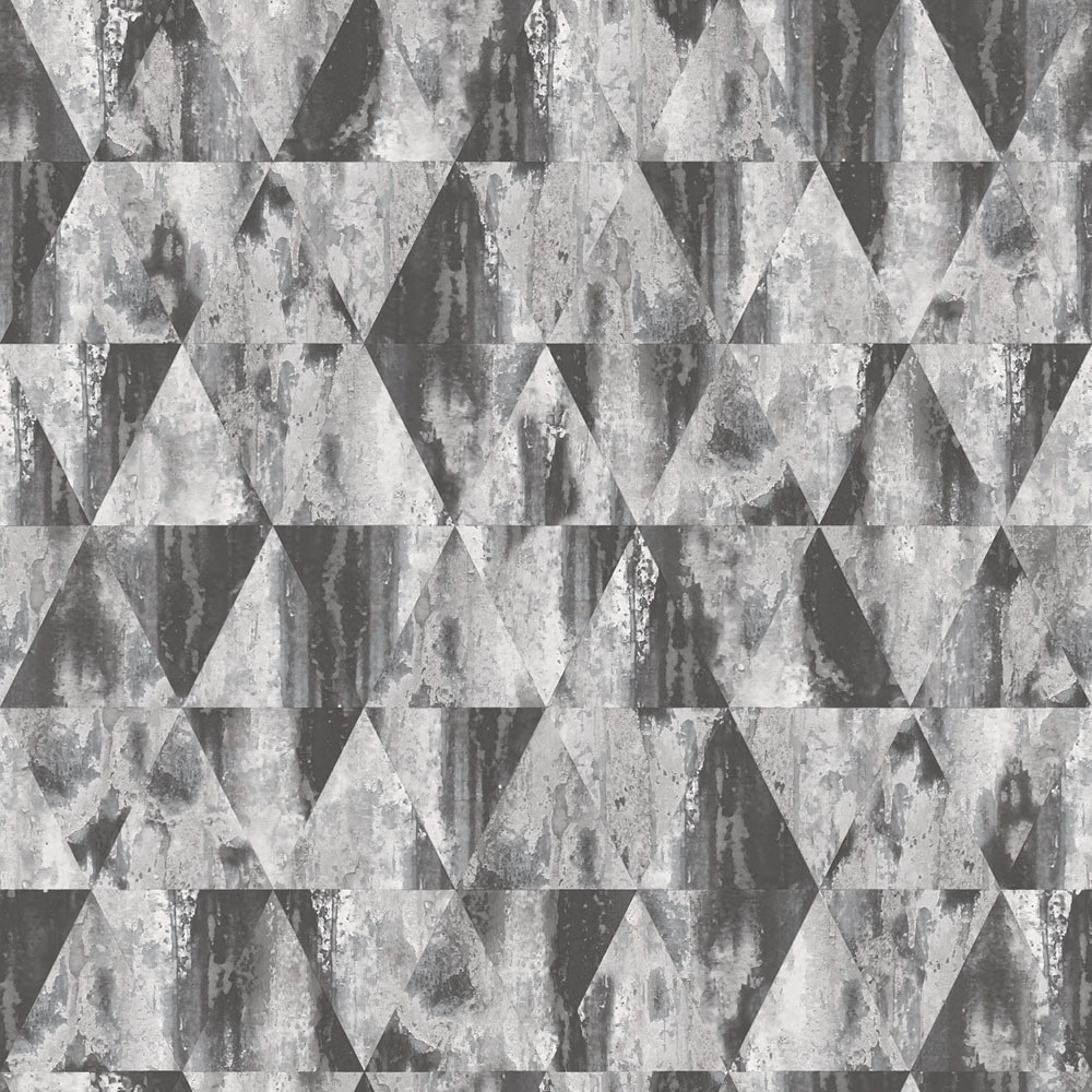 Galerie Grunge Geometric Grey Wallpaper Image 1