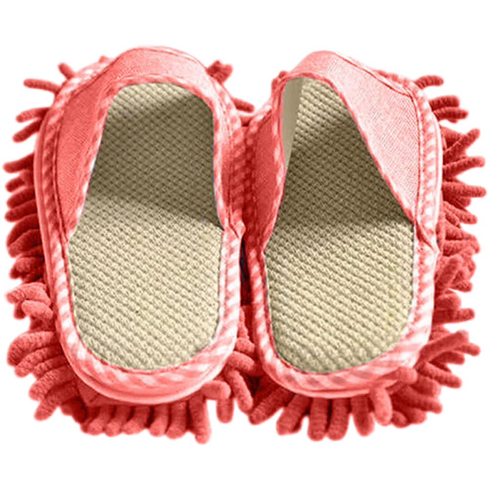 Haven Pink Microfiber Chenille Flexible and Elastic Mop Shoe Image 3