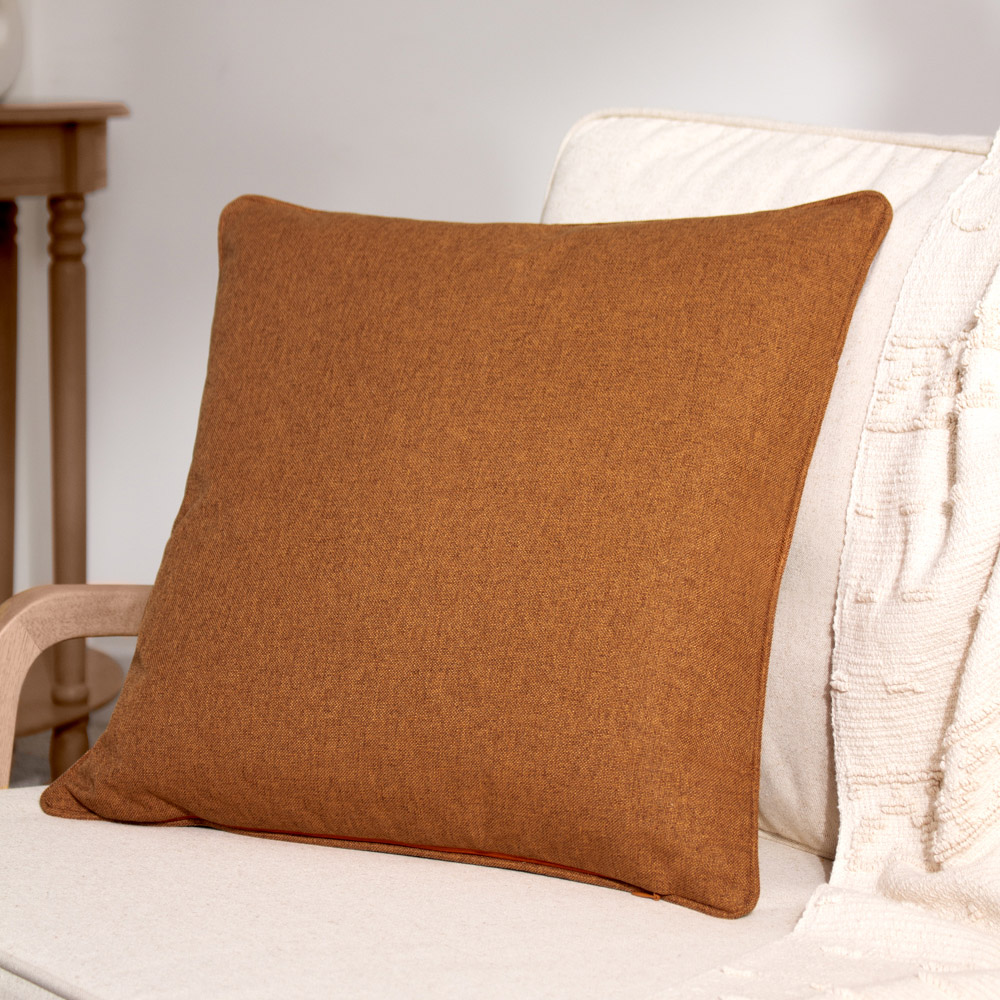 furn. Dakota Brick Tufted Cushion Image 2