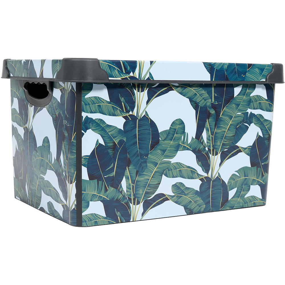 Leaves Printed Storage Box Image 2