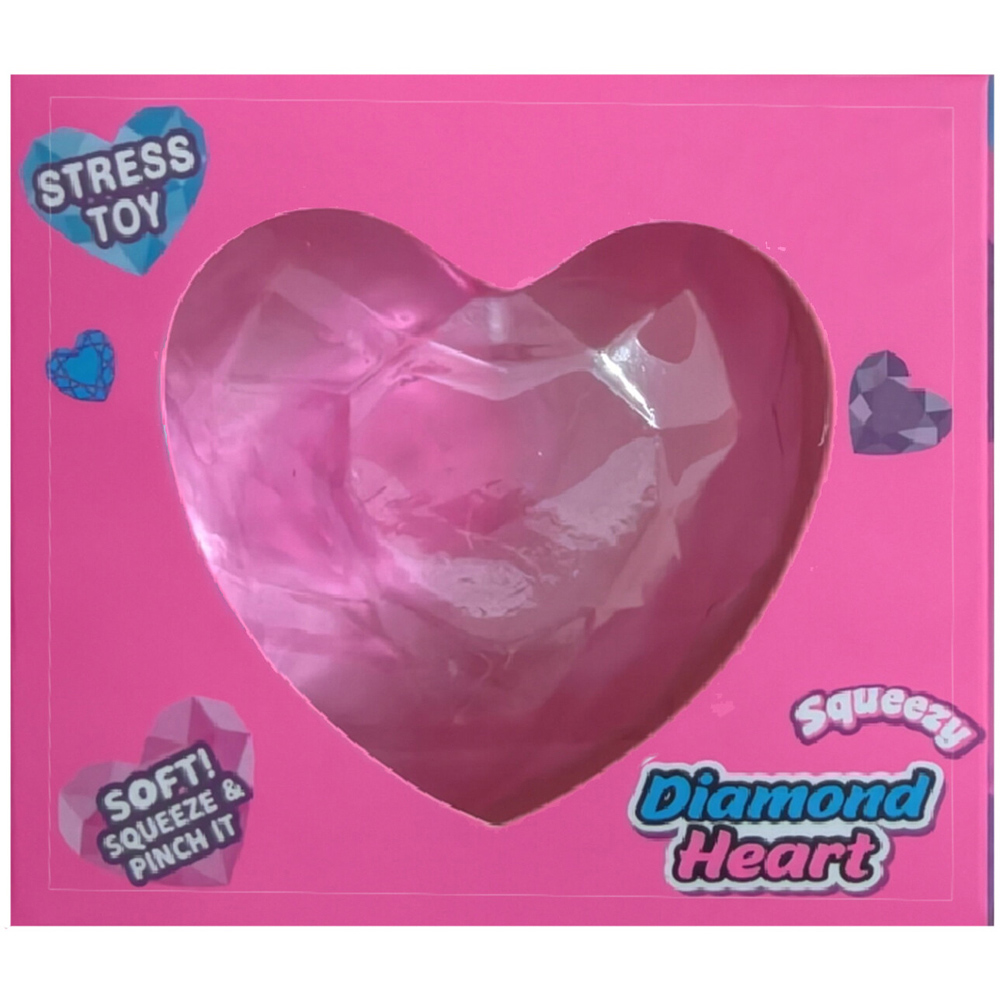 Squeeze Diamond Heart Stress Toy Image 4