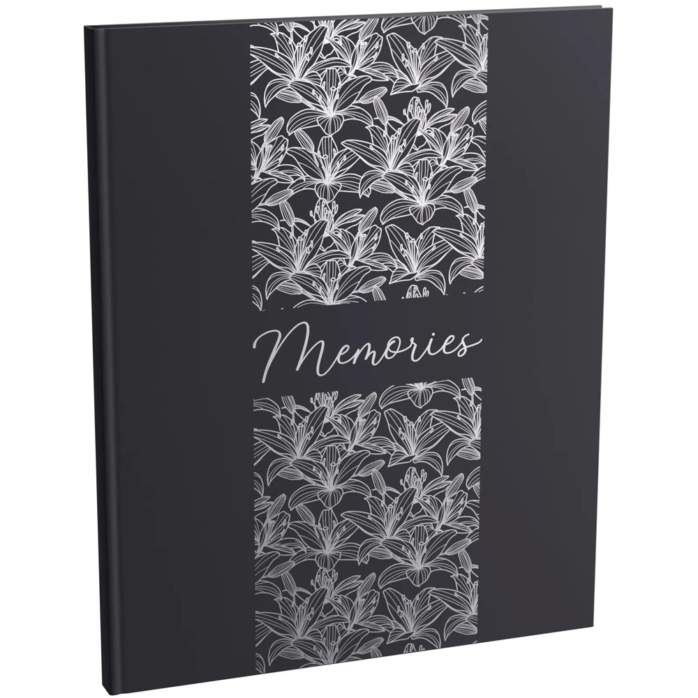 Exacompta Titane Black Guest Book 100 Pages Image 1