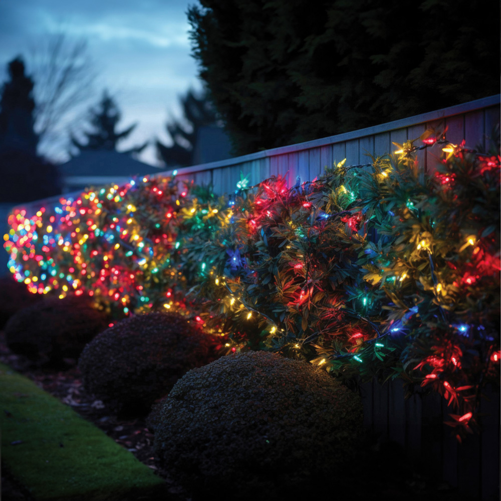 Eagle Connect Multicolour LED Black String Light 55m Image 6