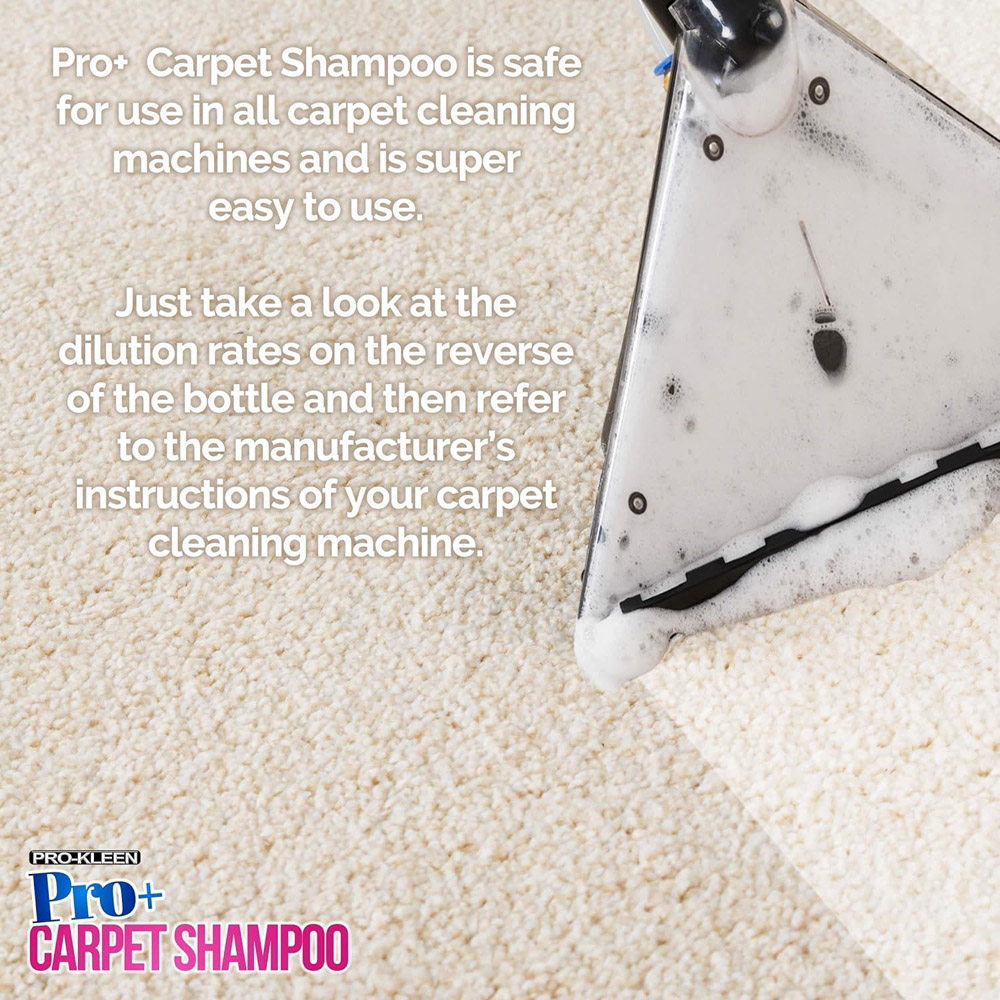 Pro-Kleen Pro Plus Lemon Fresh Pet Carpet Shampoo 5L Image 2