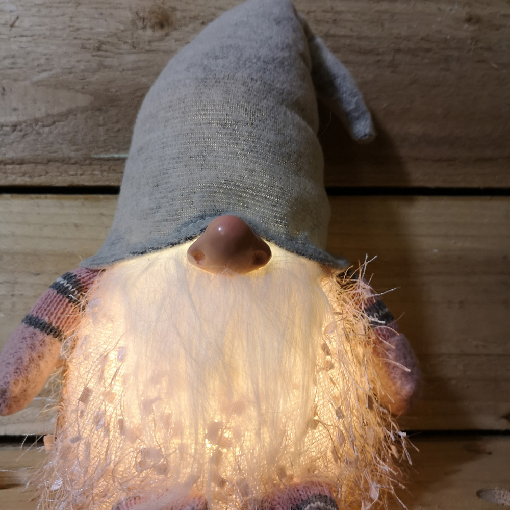 Samuel Alexander LED Dangly Legs Sitting Male Gonk Christmas Decoration 50cm Image 3