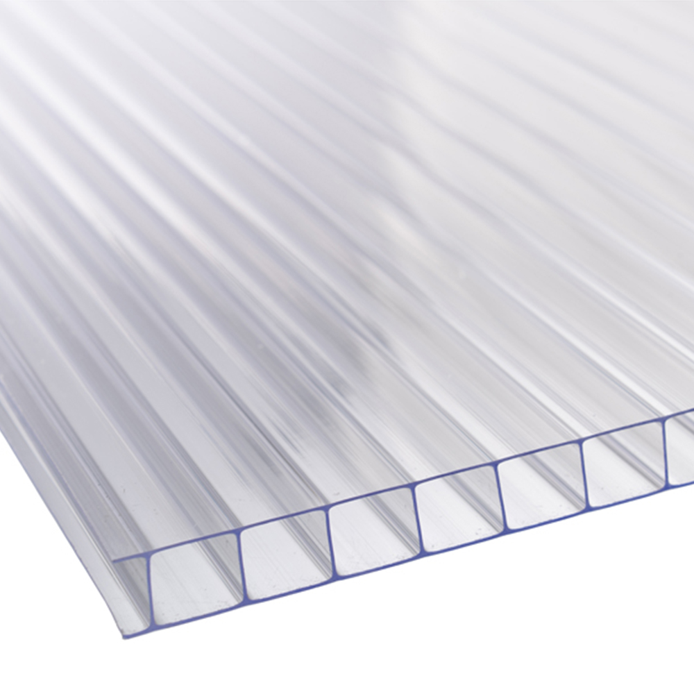 Corotherm Clear Multiwall Polycarbonate Sheet 3000 x 700 x 10mm Image 1