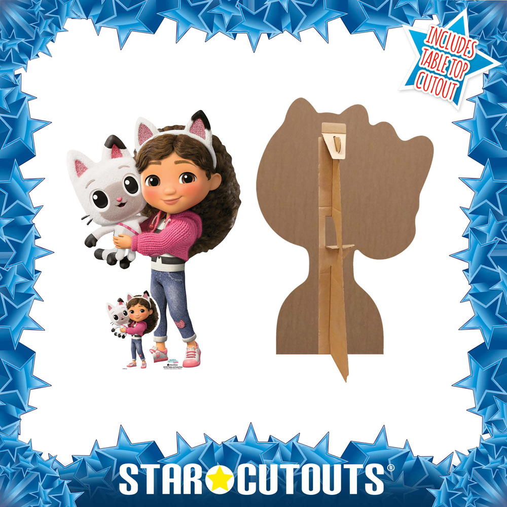 Star Cutouts Gabby and Pandy Paws Small Cardboard Cutout 3.1ft Image 4