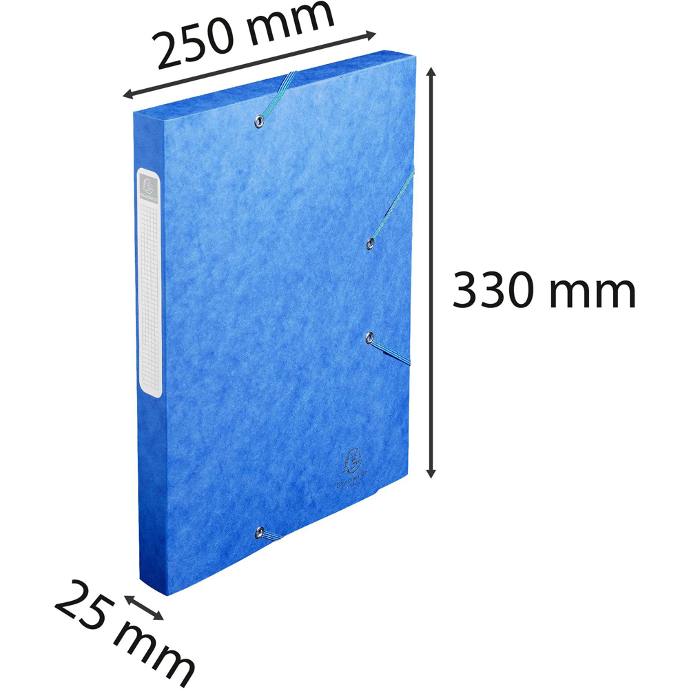 Exacompta Assorted Colours Pressboard A4 Box File 25mm 25 Pack Image 9