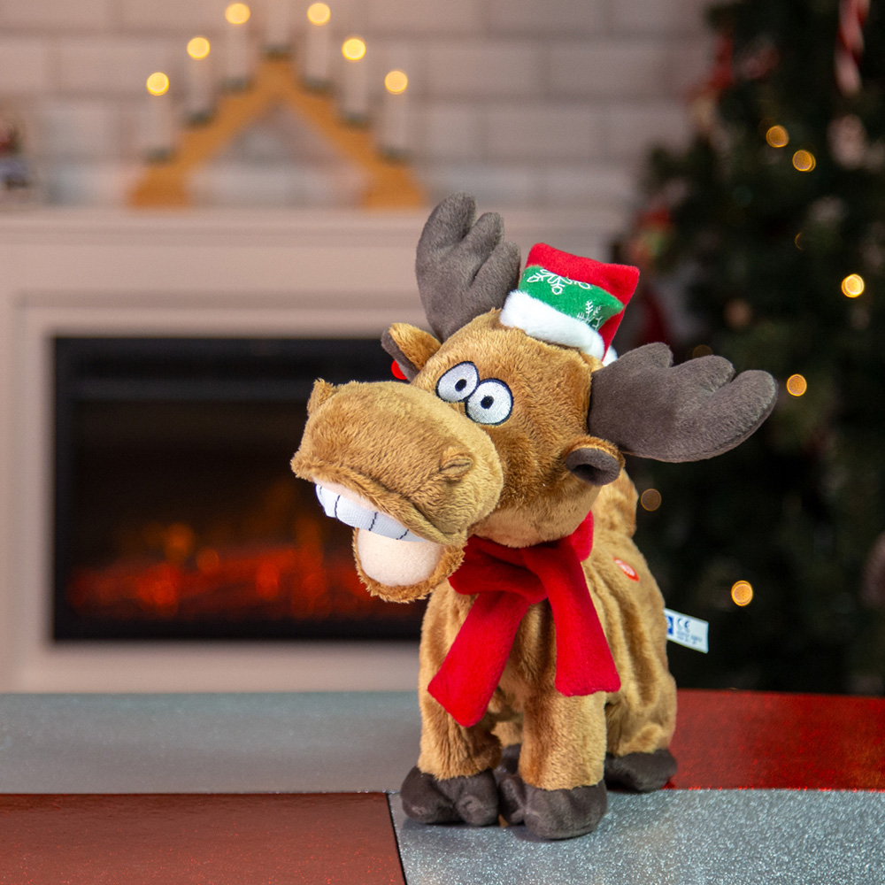 The Christmas Workshop Spinning Musical Reindeer Image 4