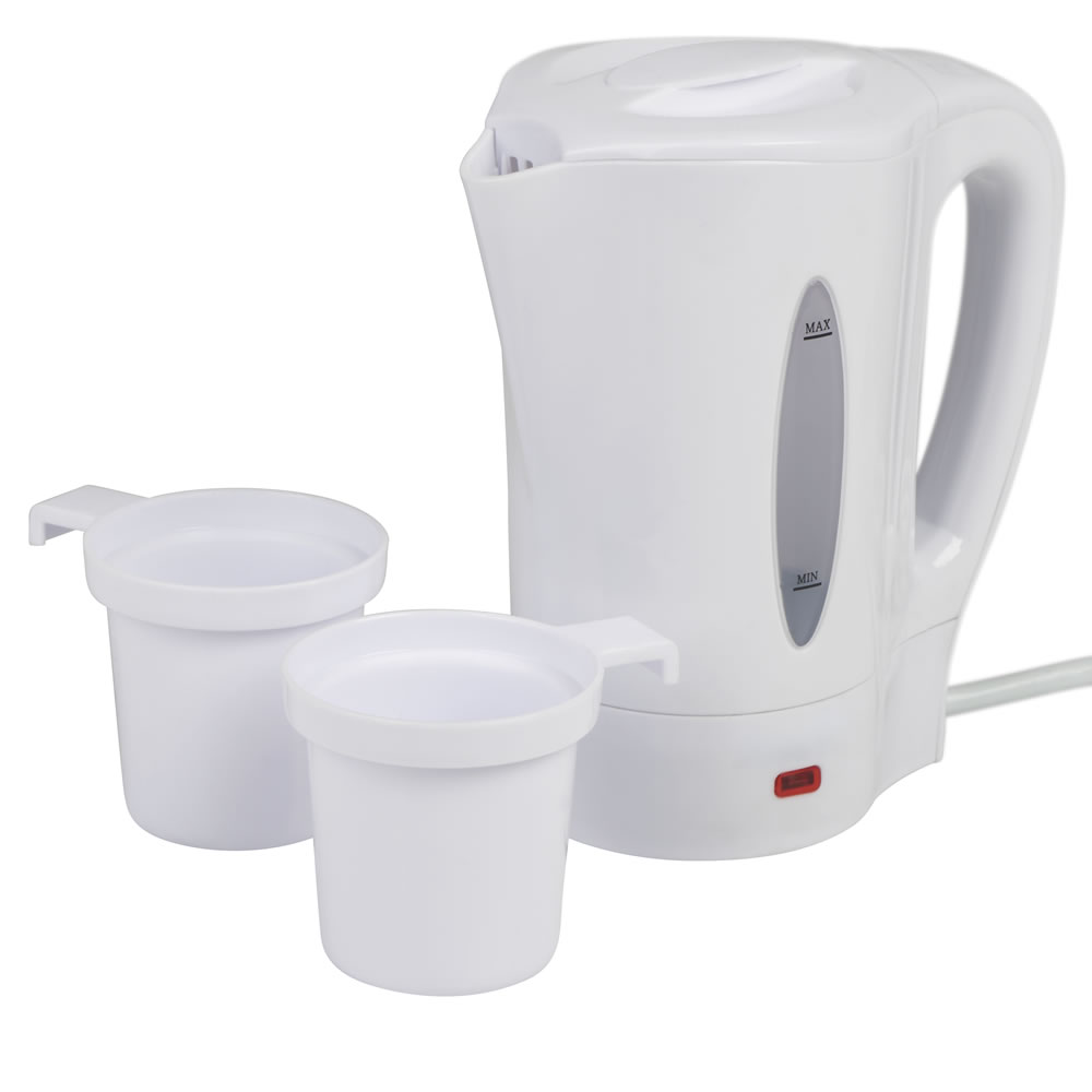 Travel Kettle and 2 Cups 400ml Image 4