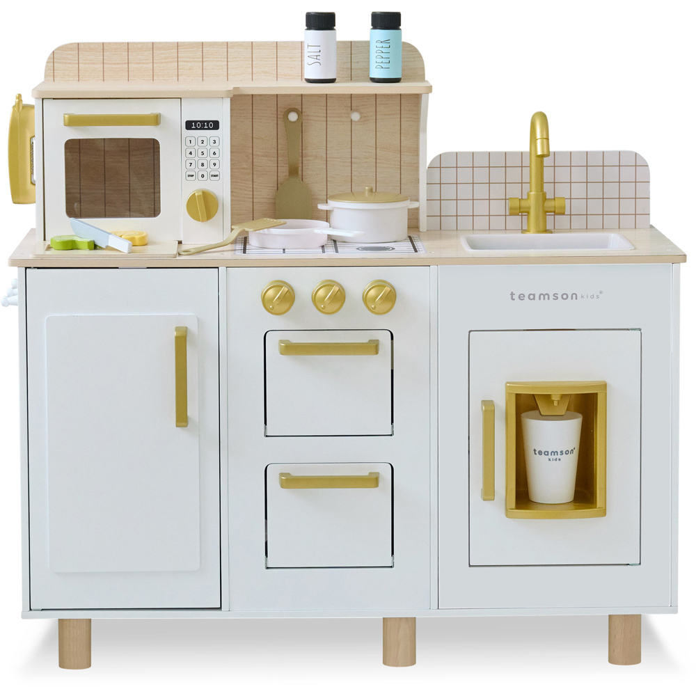 Teamson Kids Little Chef White Hampton Play Kitchen Image 3