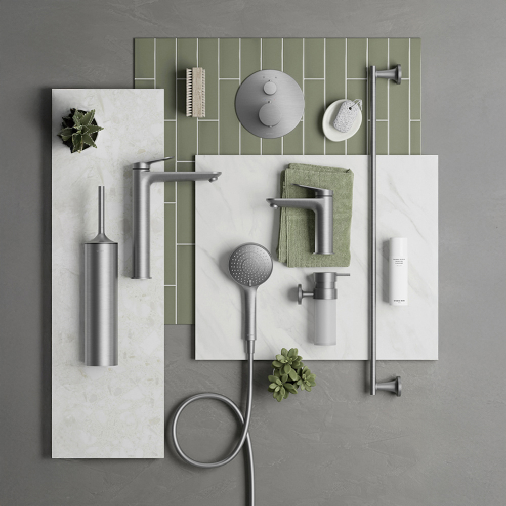 Duravit MinusFlow Stainless Steel Jet Hand Shower Image 4
