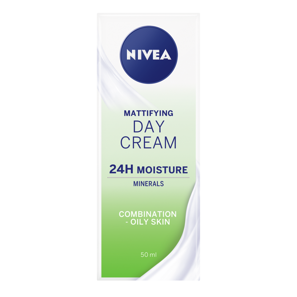 Nivea Oil Free Moisturiser Day Cream for Combination Skin 50ml Image 1
