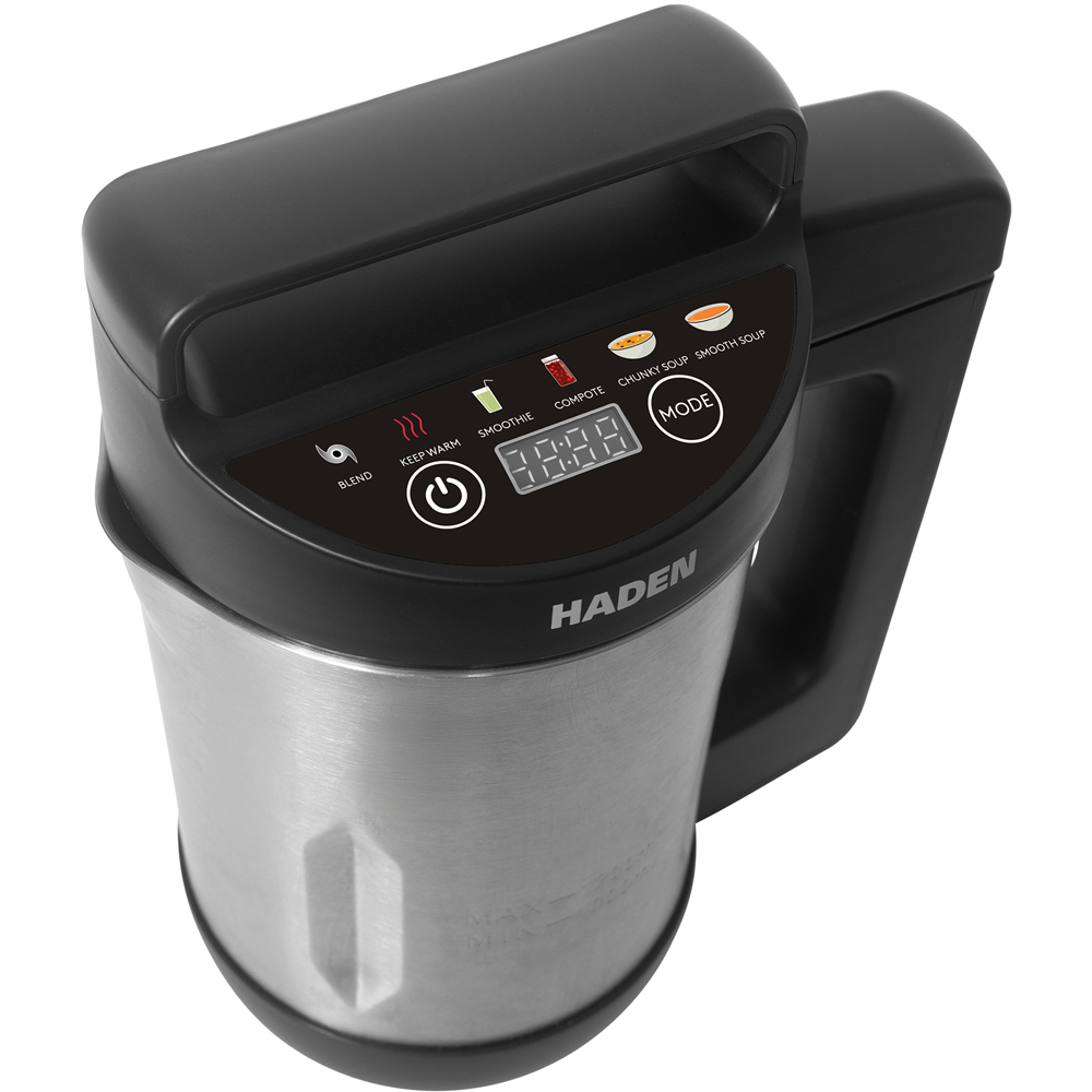Haden 215376 Black 1.2L Digital Soup Maker Image 4