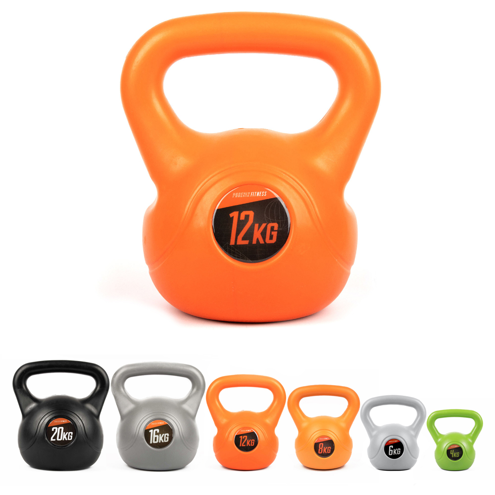 Phoenix Fitness Vinyl Kettlebell 12kg Image 2