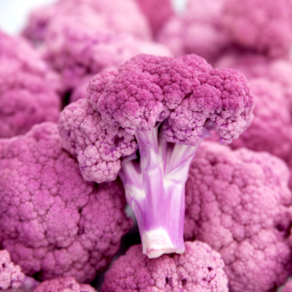 Thompson and Morgan Cauliflower DePurple F1 Seed Packet Image 2