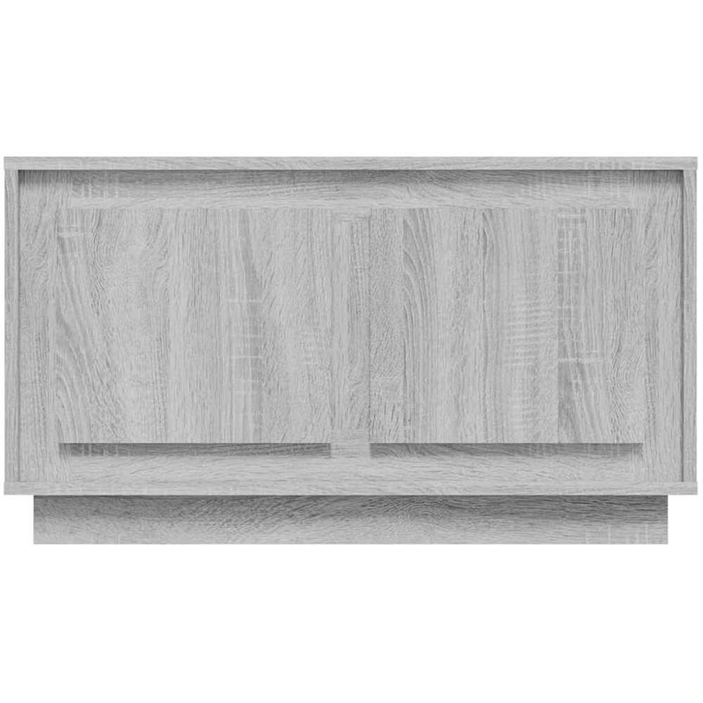 vidaXL 2 Door Concrete Grey TV Cabinet Image 6