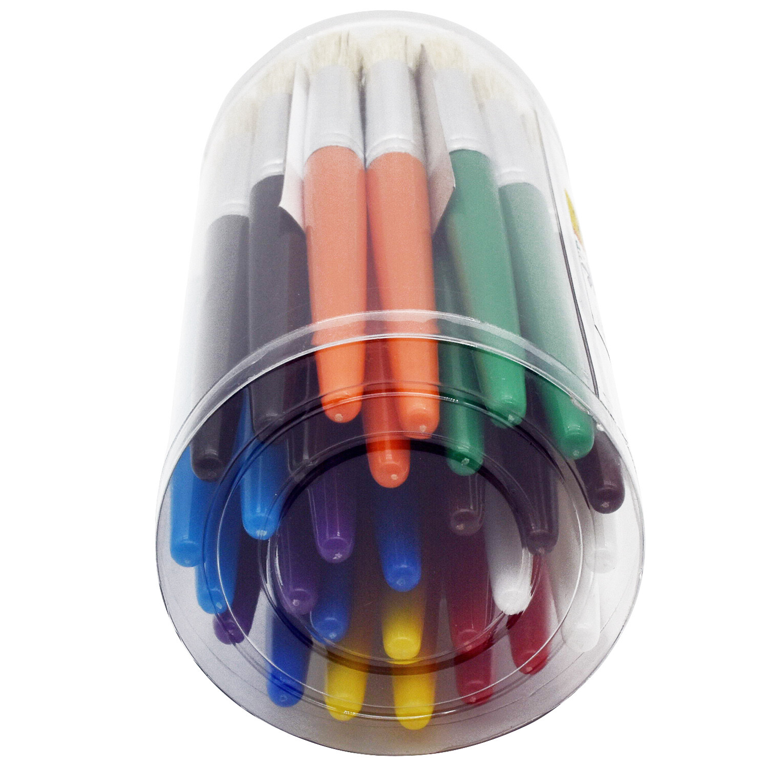 Set of 30 Jumbo Paint Brushes - Multicolour Image 3