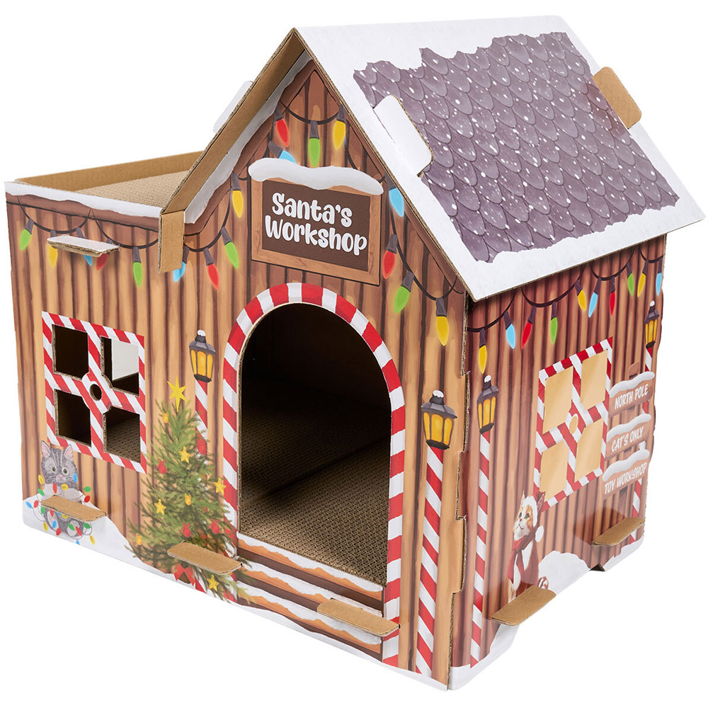 Santa Workshop Cat Scratcher Image 7