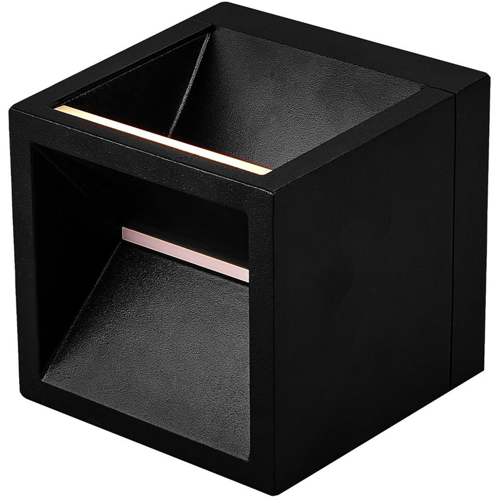 Nordlux Rivo 240 Lumens 3000K Black LED Wall Light Image 1