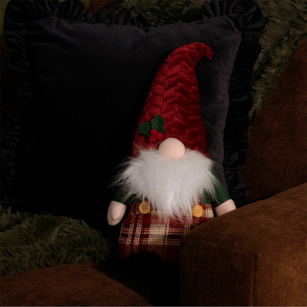 Festive Plaid Gonk Image 2