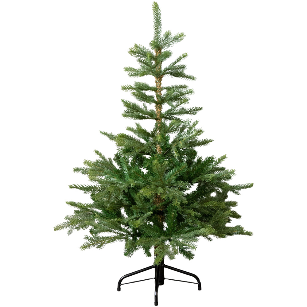 Samuel Alexander Grandis Fir Green Artificial Christmas Tree 4ft Image