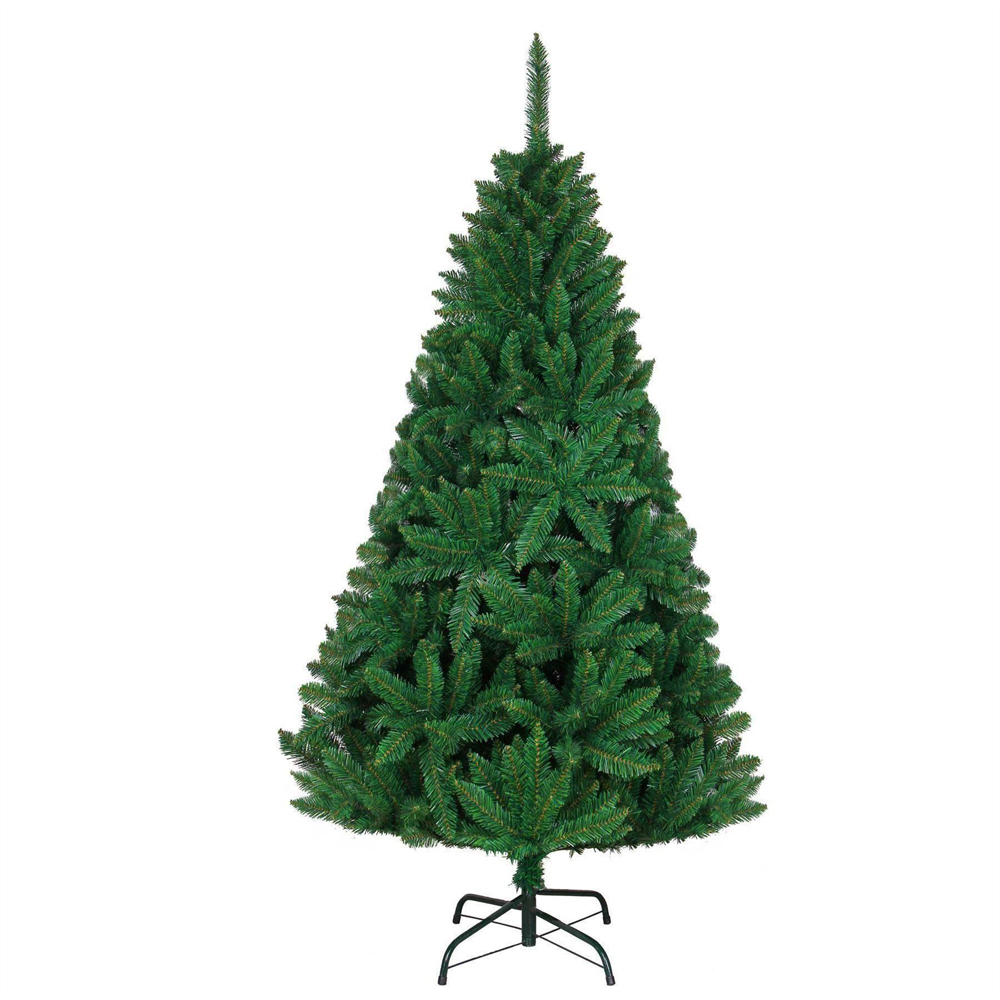 Shatchi Imperial Pine Green Artificial Christmas Tree 12ft Image 1