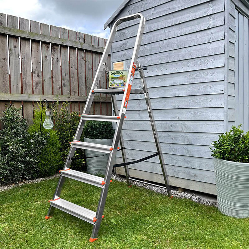 Lyte Ladders & Towers Aluminium 2 Tread Platform Step Ladder Image 2