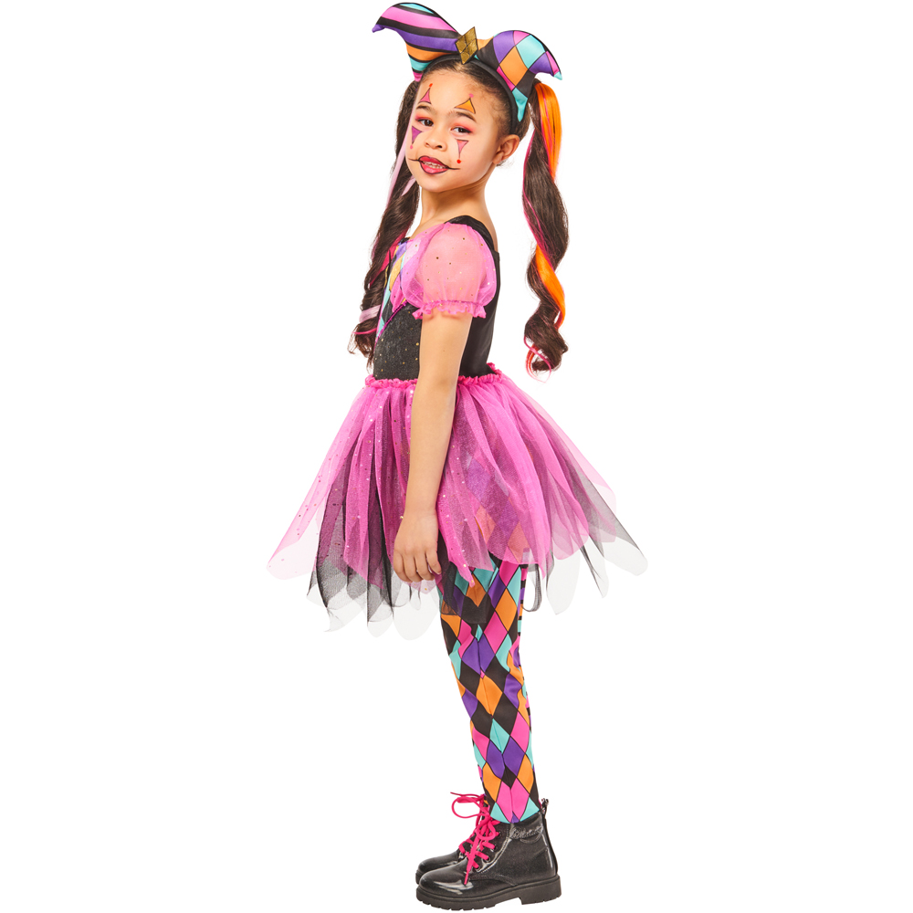 Rubies Masquerade Kids Harlequin Girl Costume Medium Image 2