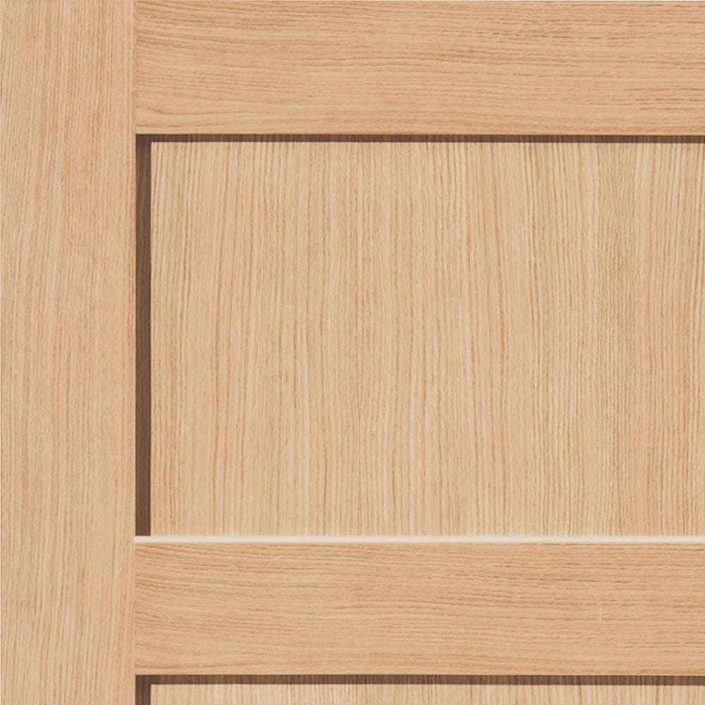 JB Kind Snowdon Shaker Oak Internal Door 1981 x 610mm Image 3