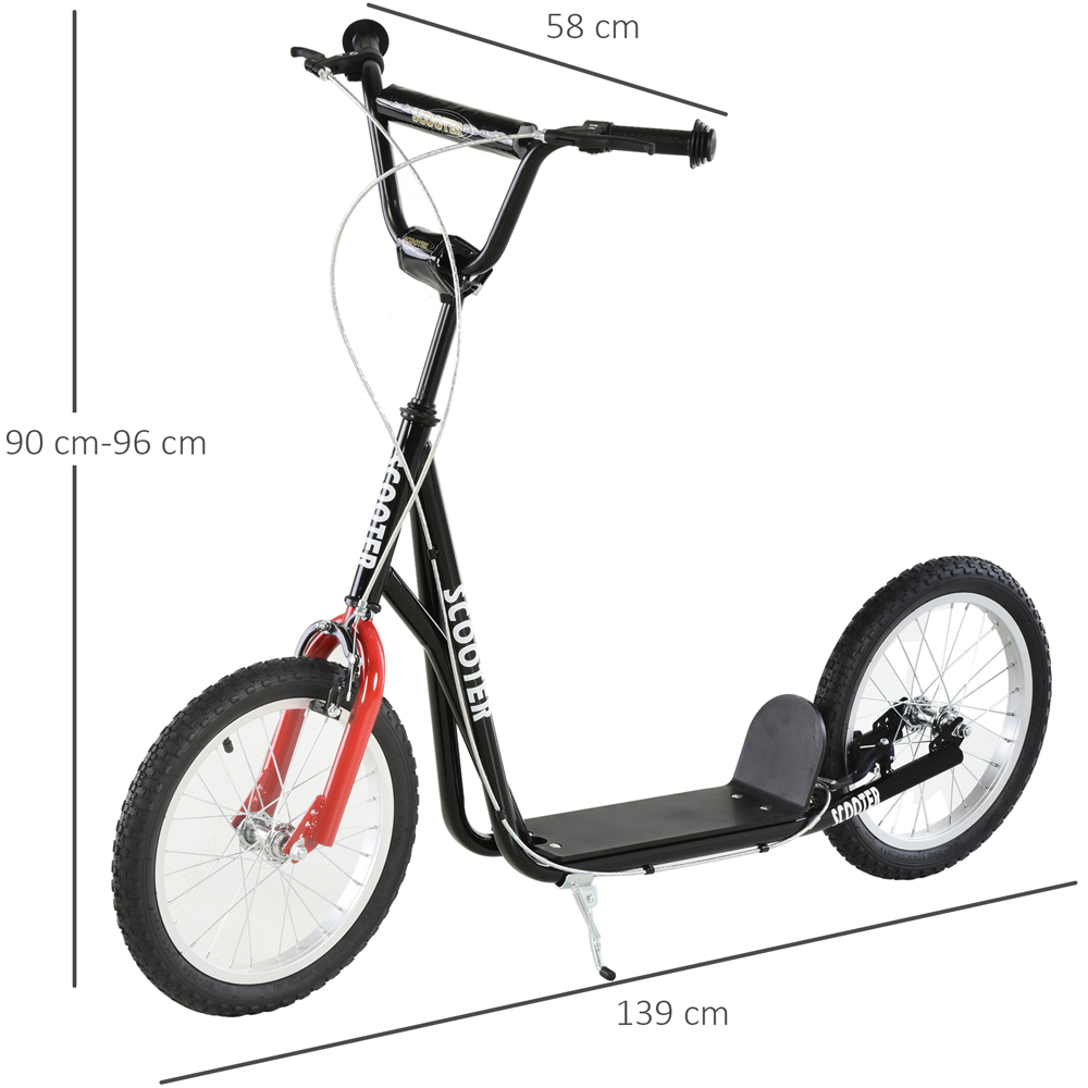 Tommy Toys Black Kids Kick Scooter Image 8