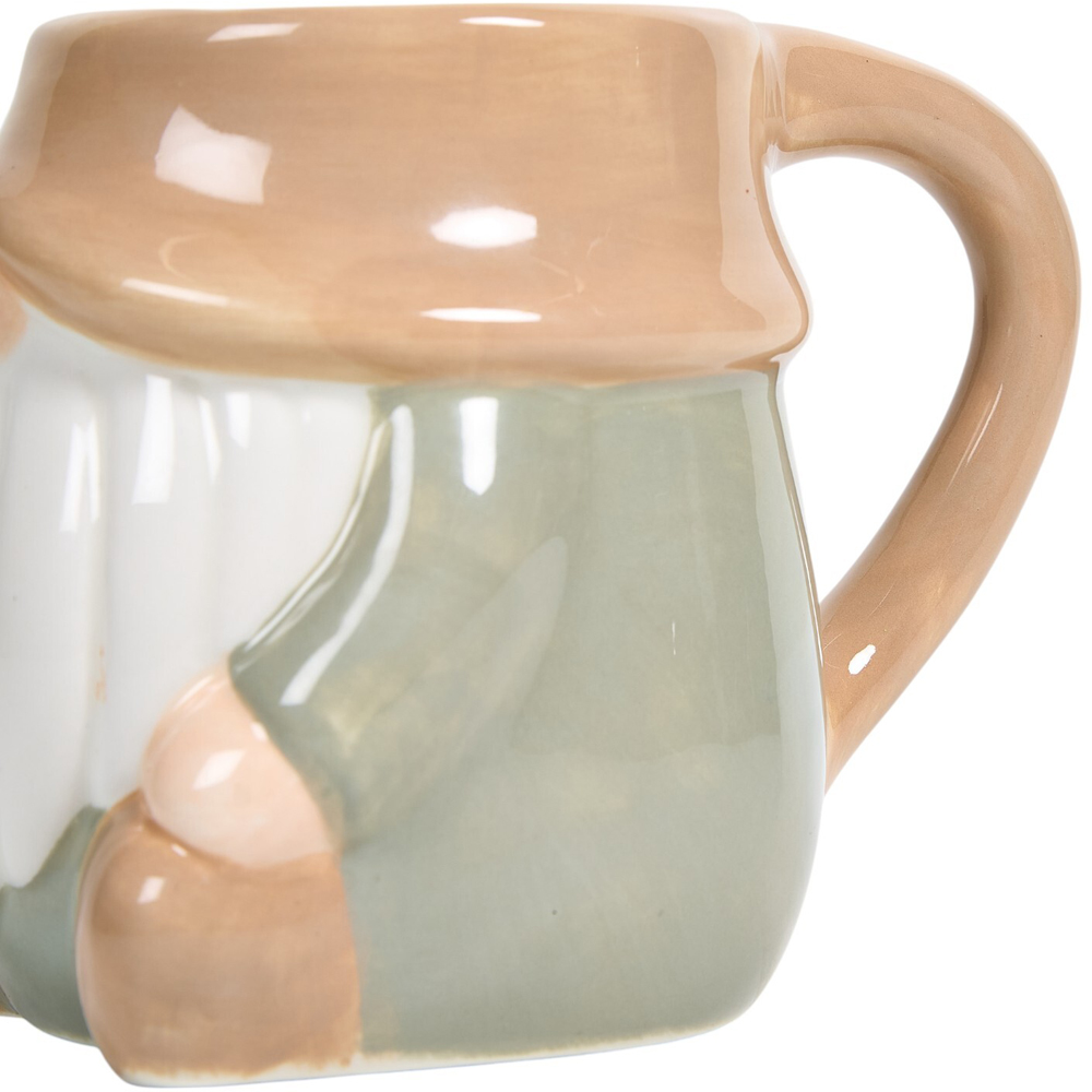 Festive Glazed Gonk Mug - Sage Image 5