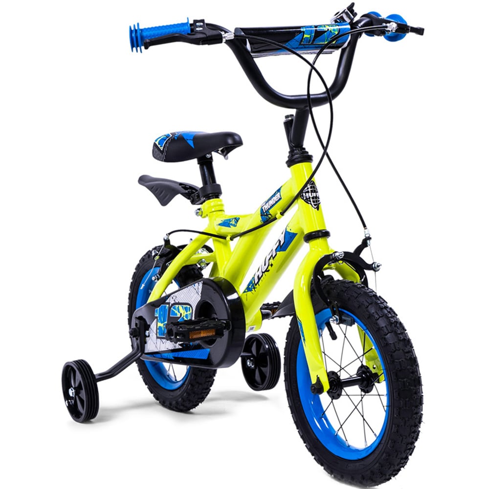 Huffy Pro Thunder 22240W Yellow 12 inch Kids Bike Image 4